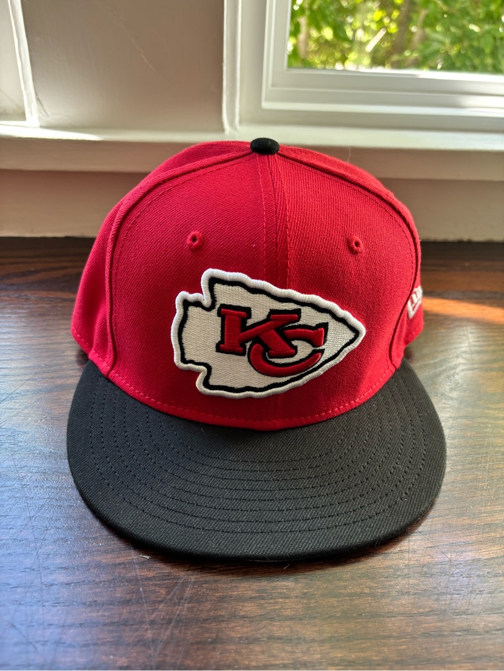 Kids Kansas City Chiefs Red & Black Adjustable Cap 9Fifty New Era